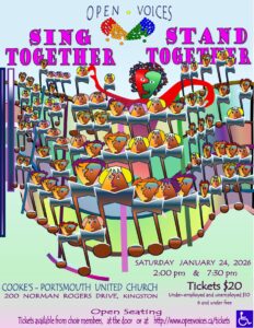 January 24 concert poster